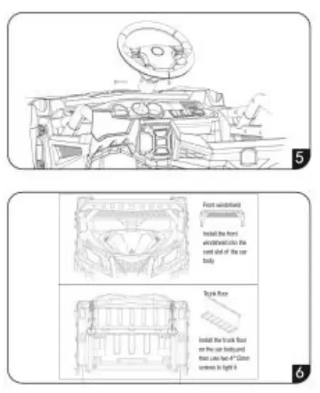 OPTION SW-898 Children Electric Car 6