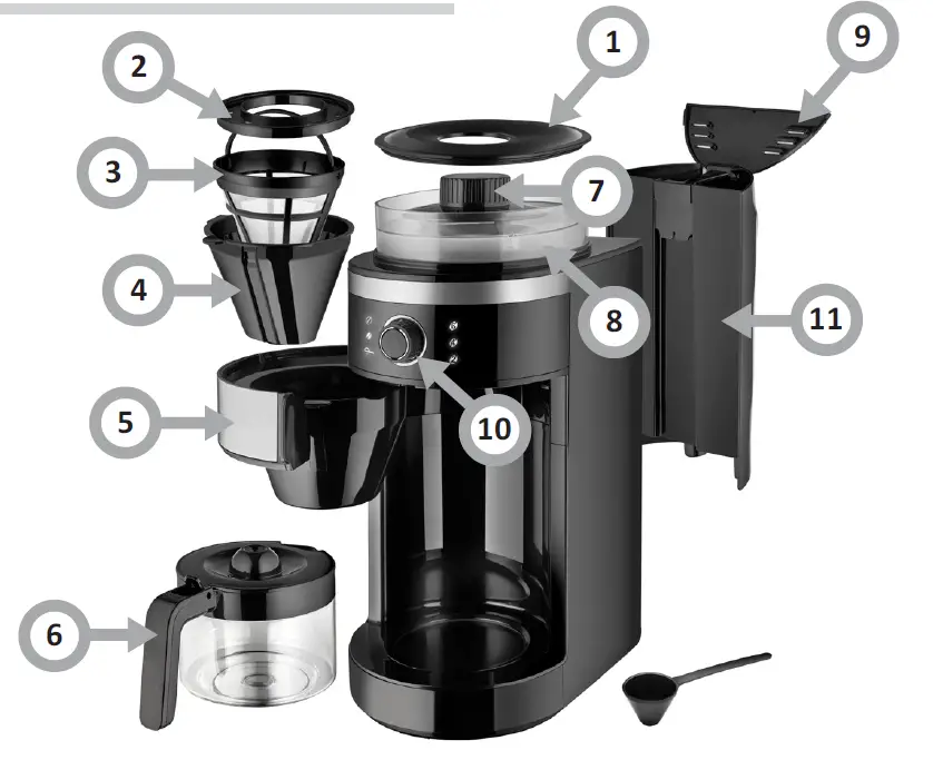 Amica -CD -4011 -Coffee -Maker -1