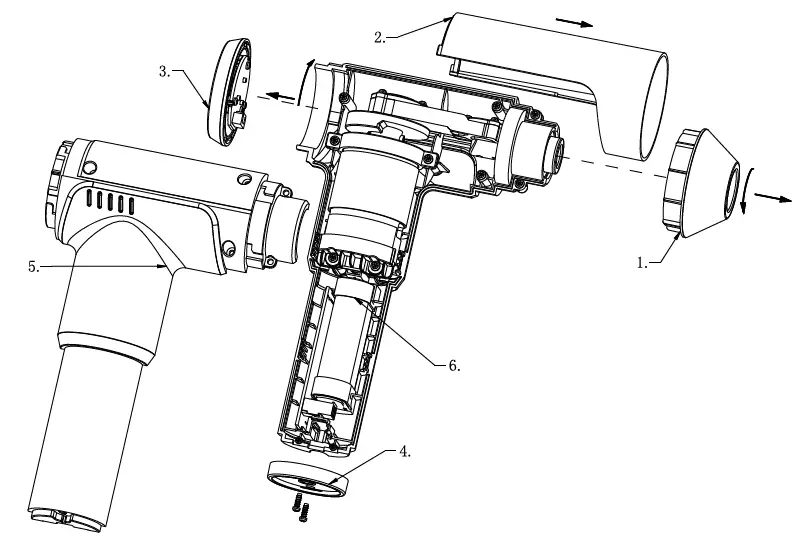 CONAIRFIT THM001 Power Master Percussion Massage Gun-FIG-2