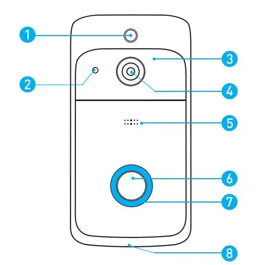 Mancro V5 Video Doorbell 1