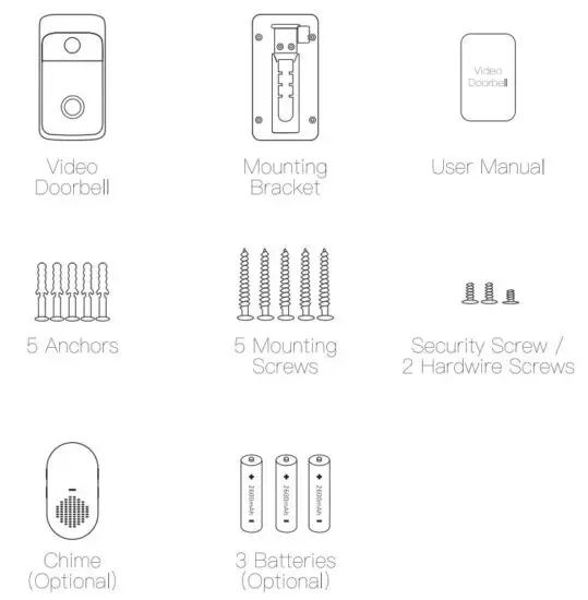 Mancro V5 Video Doorbell 4
