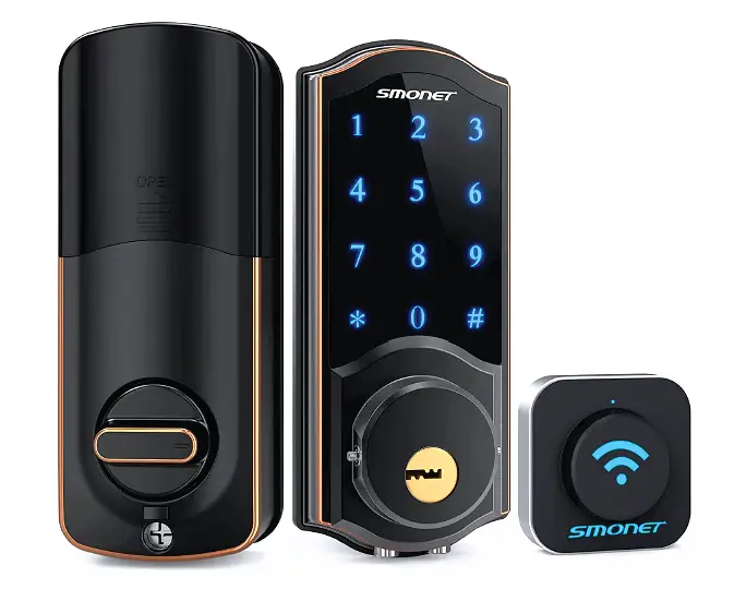 Smonet Keypad And Remote Deadbolt Lock User Manual