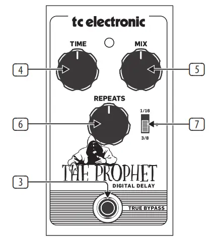 tc electronic The Prophet Studio Quality Digital Delay - Product Overview 1