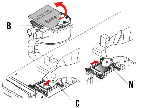 GAMDIAS Chione E2-120 LITE 2 CPU Liquid Cooler - Fig3