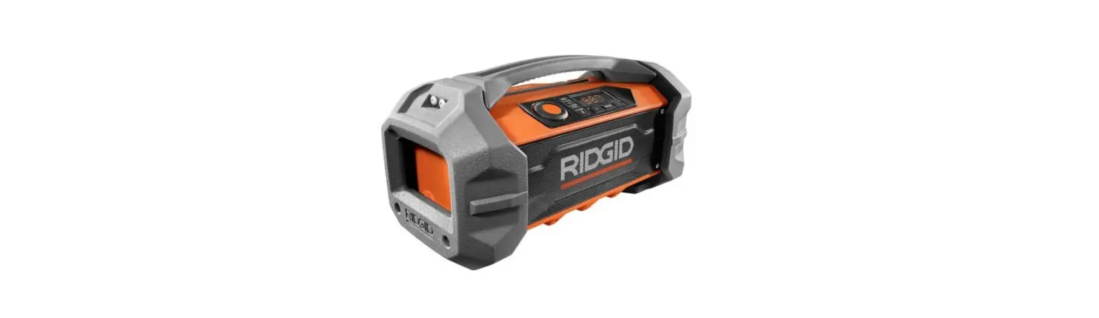 Ridgid 18v Speaker With Bluetooth Wireless Technology Instruction Manual