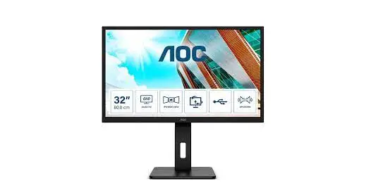 Aoc Q32p2ca 32 Inch Professional Lcd Monitor User Manual