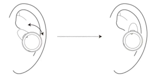 gleeman AX 50 TWS Cylndr Tch IPX5 Wireless BT Earbuds - figure 3