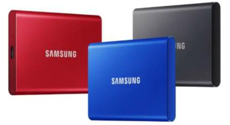 sumsung SSD T7sumsung SSD T7 Portable external solid-state drive product Portable external solid-state drive product