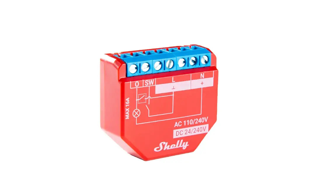 Shelly Plus 1pm Wi-fi Smart Switch User Guide
