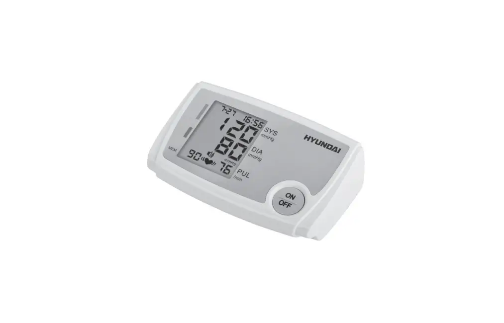Hyundai Bpm 700 Blood Pressure Monitor Instruction Manual