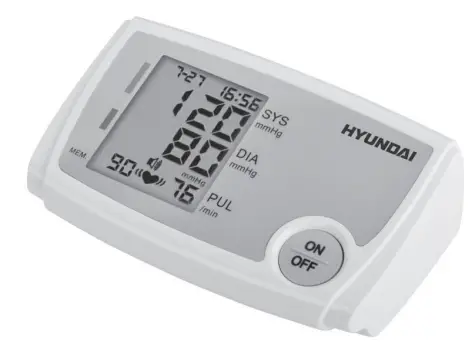 HYUNDAI BPM 700 Blood Pressure Monitor-fg1