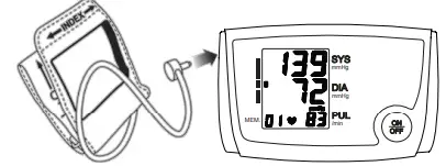 HYUNDAI BPM 700 Blood Pressure Monitor-fg9