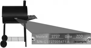 Document Your Grill Model and Serial Numbers