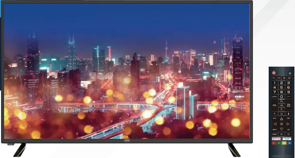 PYLE PTVWEB55UHD 55 Inch UHD DLED WebOS Smart TV-PRODUCT