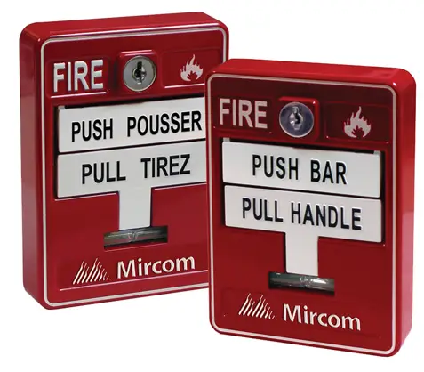 MIrcom MPS-800MP Fire Alarm Addressable Manual Pull Stations
