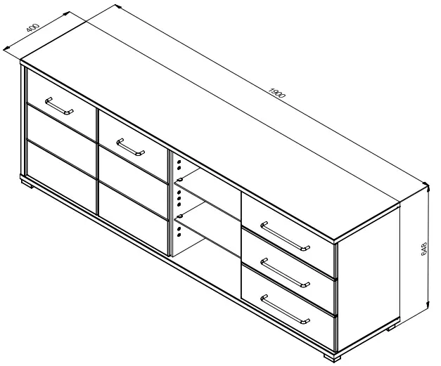 FORMA IDEALE 4K3F2V Shelf Lusitania TV-fig3