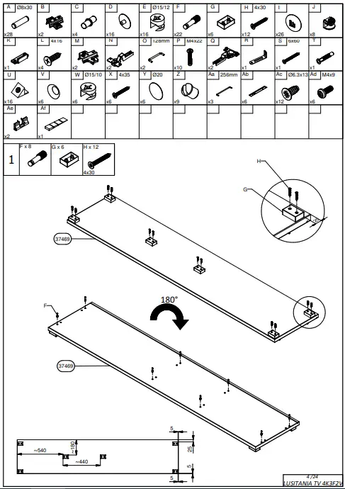 FORMA IDEALE 4K3F2V Shelf Lusitania TV-fig6