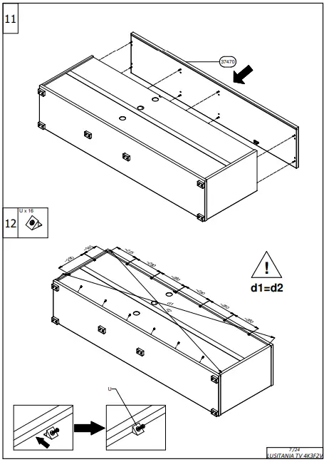 FORMA IDEALE 4K3F2V Shelf Lusitania TV-fig9