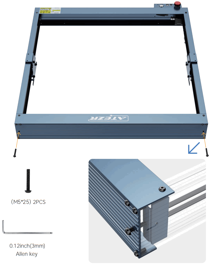 ATEZR P20 Plus 20W Laser Engraving Machine - FIG 4