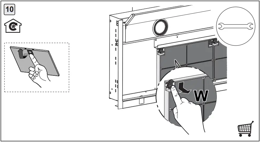FRANKE FST PLUS 1208 X Built In Hood B10