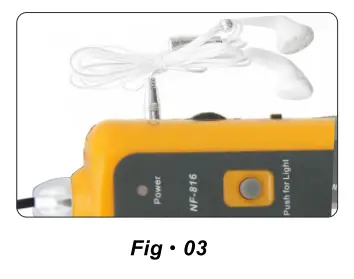 KELUSHI NF-816 Cable Wire Locator Receiver fig 5