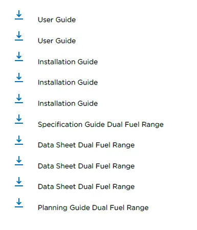 FISHER PAYKEL RDV3304L 4 Burners Dual Fuel Range fig 2