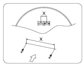 RIYA Round 18 Inch LED Bathroom Mirror 3