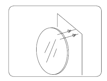 RIYA Round 18 Inch LED Bathroom Mirror 4