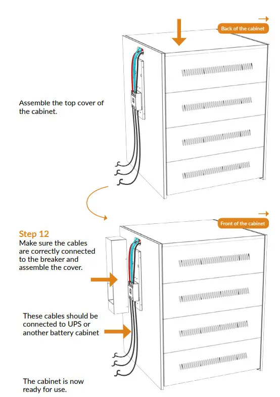 nJoy TC2421IX 100 Ah DIY Battery Cabinet - fig 10