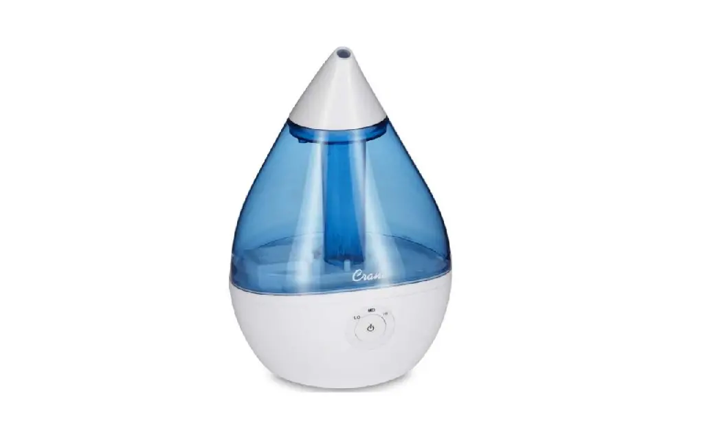 Crane Droplet 0.5 Gallon Ultrasonic Cool Mist Humidifier User Manual