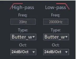 Nakamichi NDSR660A Digital Signal Processor User Manual - Channel divider editing area
