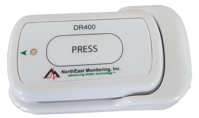 NorthEast Monitoring DR400 Patch Style Holter Recorder with Event Capabilities -