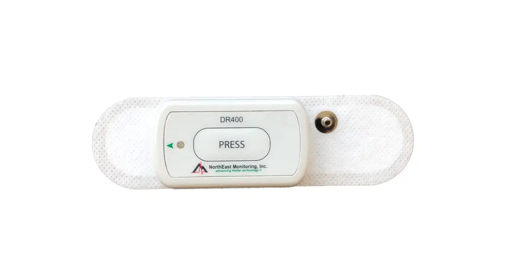 Northeast Monitoring Dr400 Patch Style Holter Recorder With Event Capabilities User Manual
