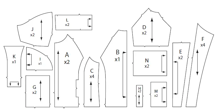 Jalie 2795 Womens Zippered Jacket or Hoodie 1