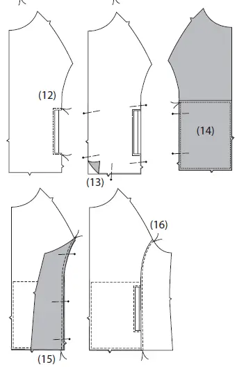 Jalie 2795 Womens Zippered Jacket or Hoodie 4