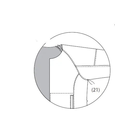 Jalie 2795 Womens Zippered Jacket or Hoodie 8