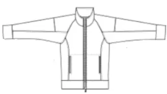 Jalie 2795 Womens Zippered Jacket or Hoodie product k