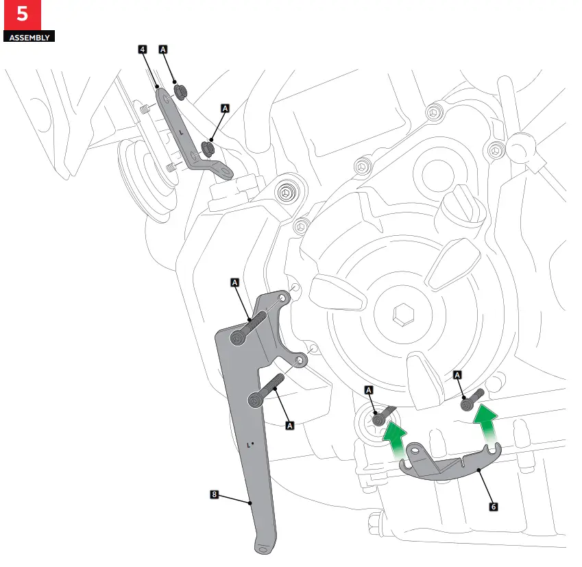Puig 20624 Yamaha Mt07 21 Engine Spoiler - fig 5