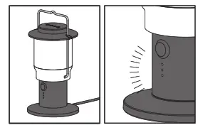snow peak ES-080 Home and Camp Lantern - 2