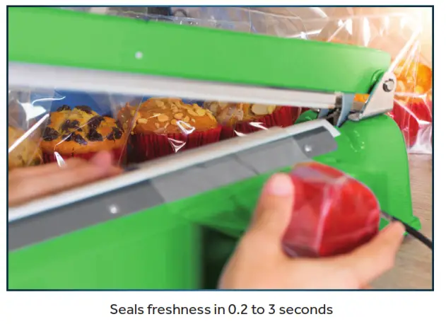 winco EBS 400M Spectrum Impulse 120V Manual Bag Sealer Fig1