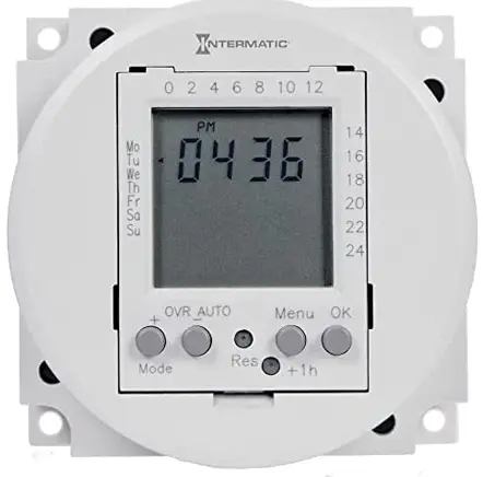INTERMATIC FM1D14 Series 24 Hour-7-Day Time Switch