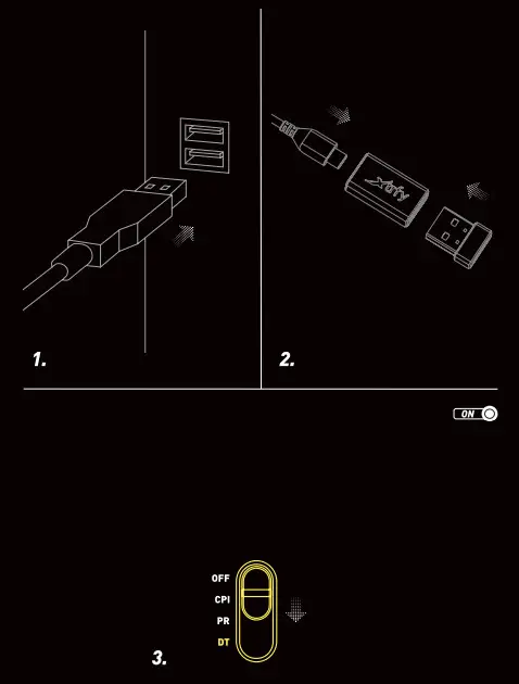 Xtrfy M8 Wireless Mouse - Figure 1