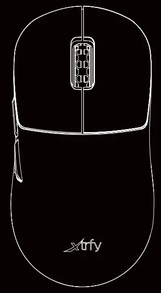 Xtrfy M8 Wireless Mouse