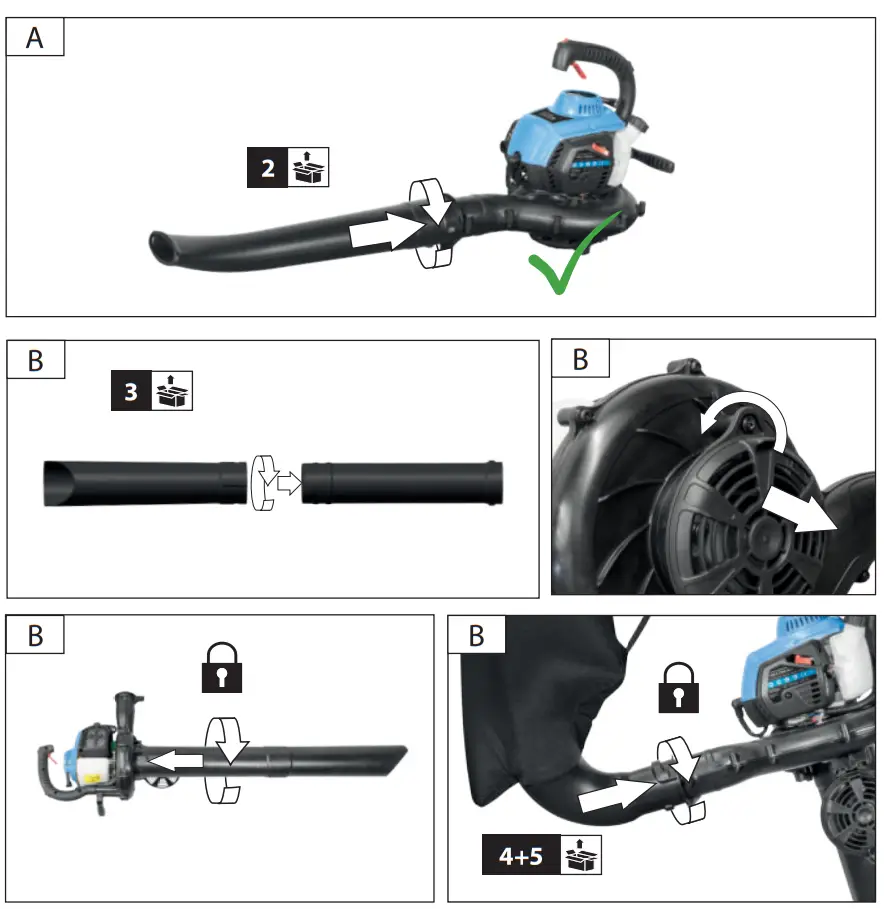 Gude GBLS 7500 26 1 Leaf Vacuum fig2