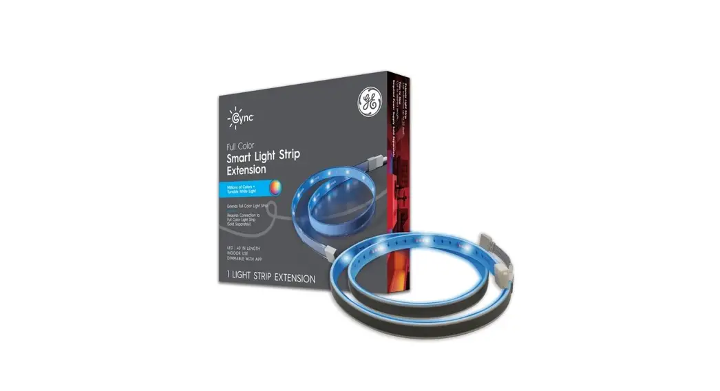 Ge Lighting 93130387 Cync Outdoor Dynamic Effects Light Strip And Extension Installation Guide