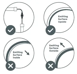 GE Lighting 93130387 Cync Outdoor Dynamic Effects Light Strip and Extension fig1