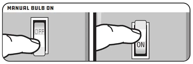 JASCO 60W Equivalent Smart LED Bulb Instruction - Manual bulb ON