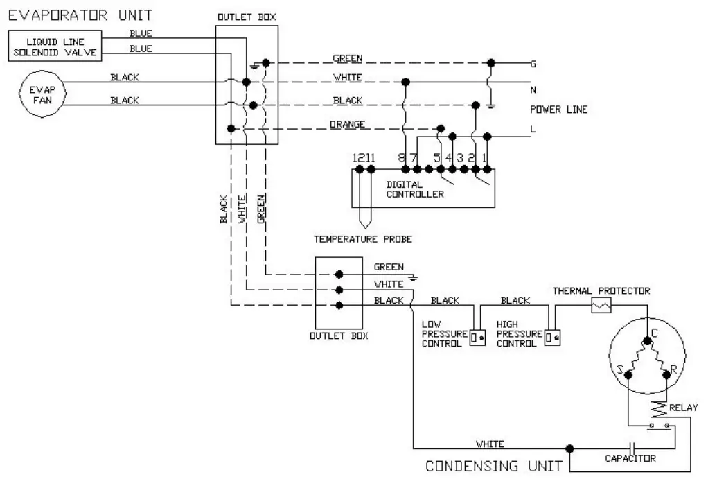 Vinotemp WM-2500SSWWC Split Water Cooled Wall Recessed Cooling System - fig 13