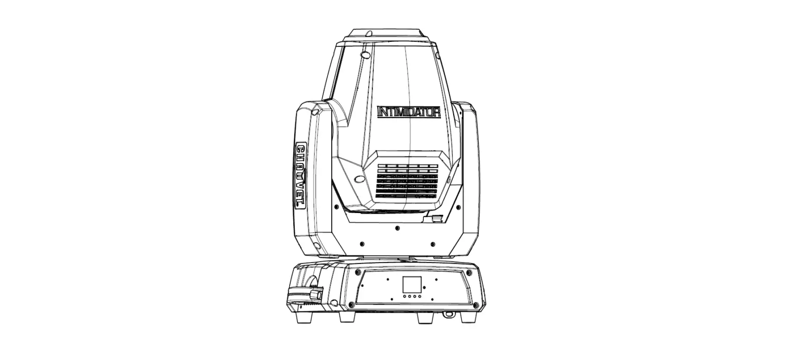 Chauvet Dj Spot 475zx Intimidator Led Moving-head Spot User Guide