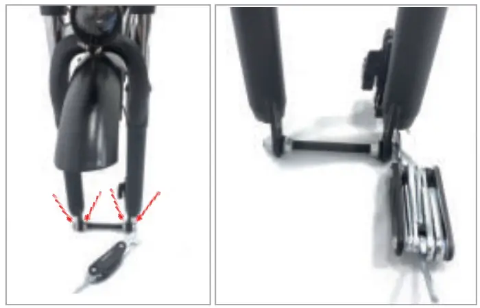 Front Wheel Installation